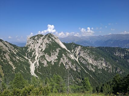 Foto von Anita entlang der Tour