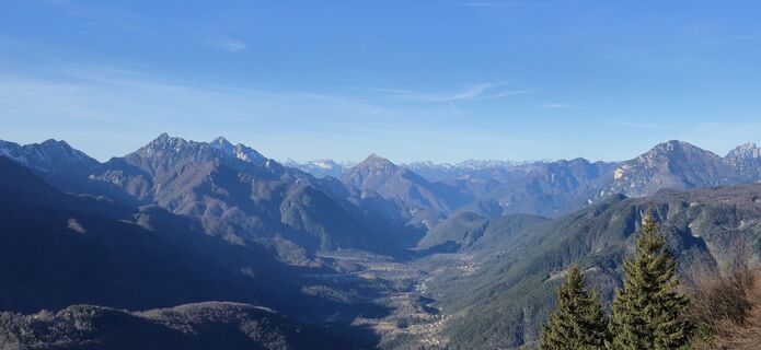 Foto von Fabrizio Plesnizer entlang der Tour