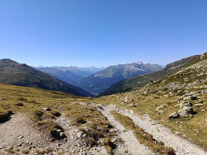 Photo de Kirsten Genglawski le long du parcours