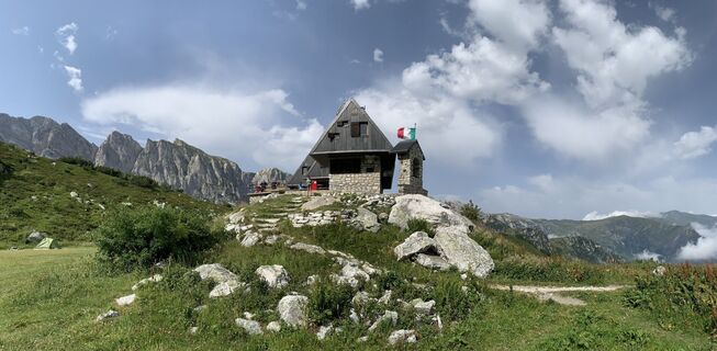 Foto von Toni Lerda entlang der Tour