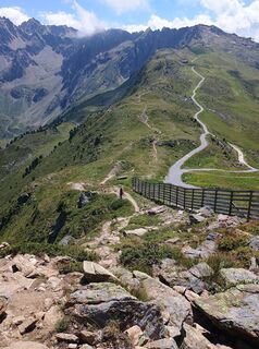 Foto von Andreas entlang der Tour
