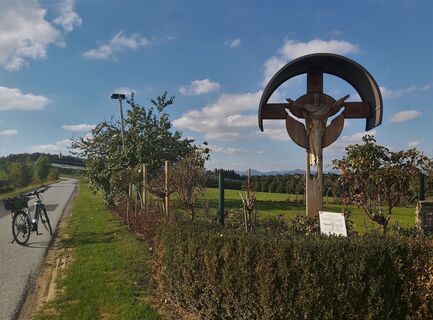 Wegkreuz in Brodingberg bei Weiz in der Oststeiermark