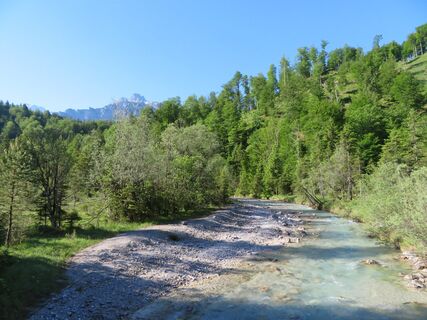 Almtaler Haus - Habernau/Jagersimmerl - Almsee - Hochpfad/Gschirrsattel -  Offensee - Jh. Fahrnau - Rindbachschlucht - Ebensee