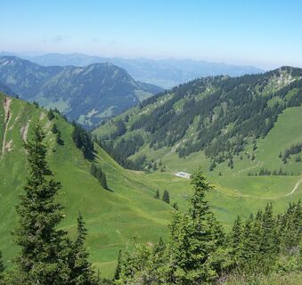 Blick zur Zipfelsalpe