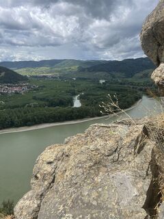 Foto von Franz Stumvoll entlang der Tour