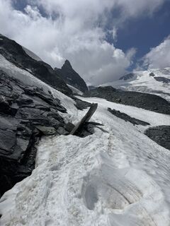 Zdjęcie z Matterhorn4478 wzdłuż trasy
