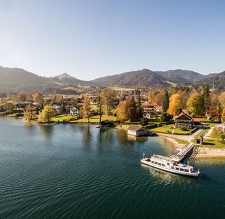 Blick auf Bad Wiessee