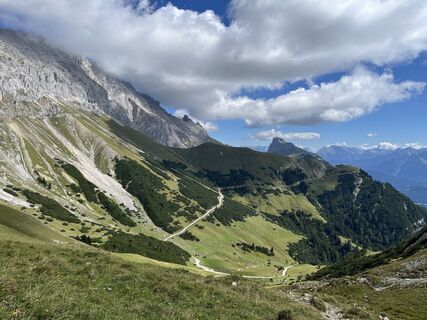 Foto von Jasmin entlang der Tour