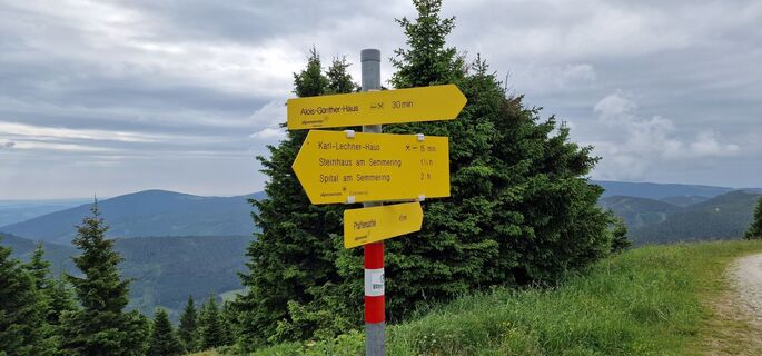 Foto von Maria Krenauer entlang der Tour