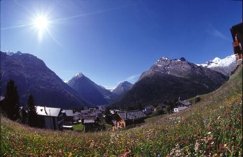 Aussicht vor Saas-Fee