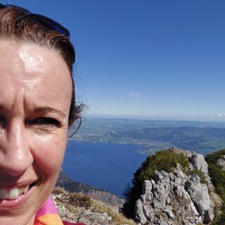 Foto von Claudia Wiesinger entlang der Tour