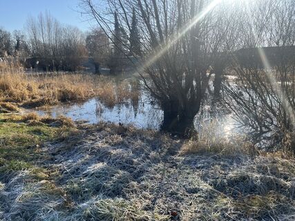 Foto von Wilfried Wagner entlang der Tour
