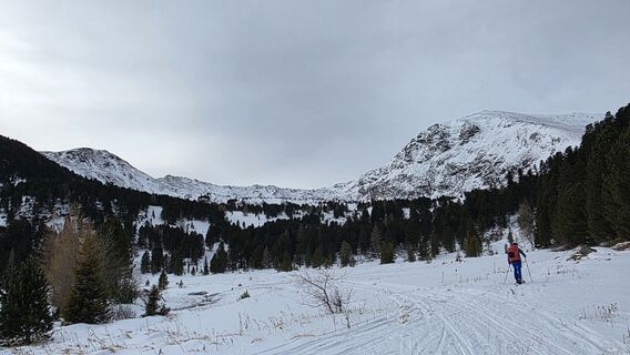 Foto de Gerhard Wilding a lo largo del recorrido
