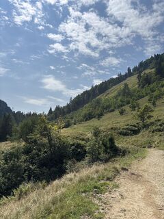 Photo de Heinz Sperl le long du parcours