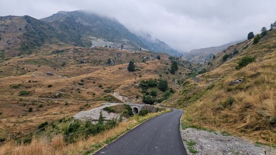 Foto von Fabrizi Mellano entlang der Tour