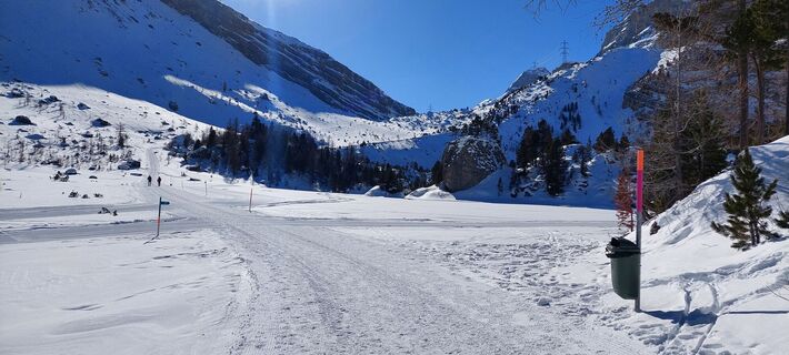 Photo de Claudia le long du parcours