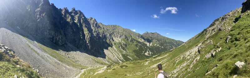 Foto von Peter Kollár entlang der Tour