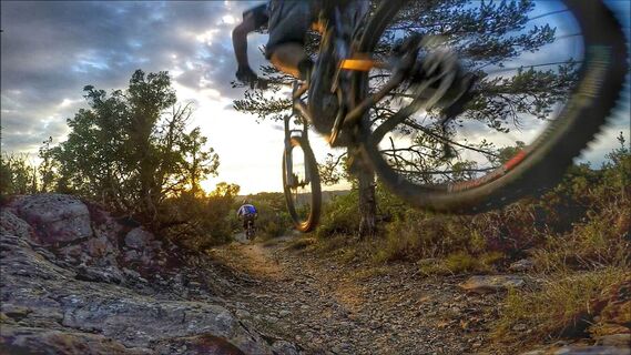 Mountainbike-Runde 20 Provence Verdon