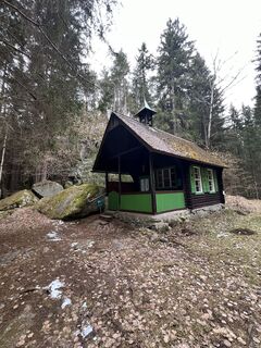 Foto de Gerhard Doberschek a lo largo del recorrido
