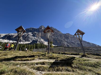 Foto von Sandra Wagemans entlang der Tour