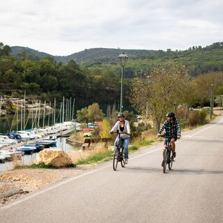 Fahrradrunde von Esparron nach Gréoux-Les-Bains
