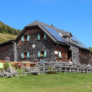 Etappenziel Millstätter Hütte