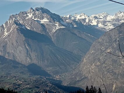 Foto de simone ravasi a lo largo del recorrido