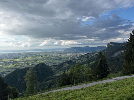 Foto von Josef Wohlgenannt entlang der Tour