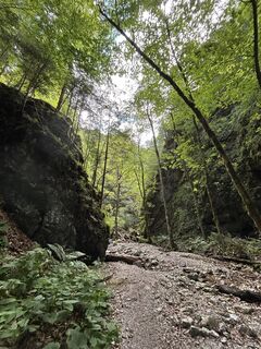 Foto von Bernadett Skáfár entlang der Tour