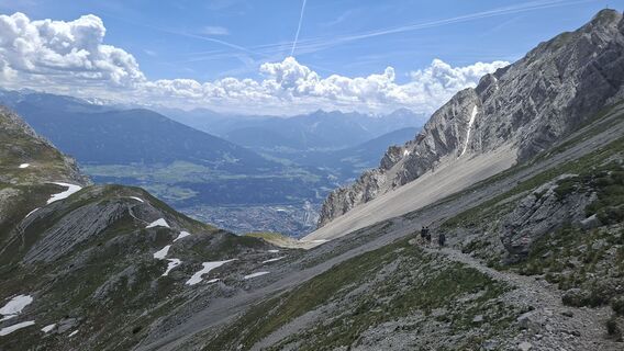 Photo de Gustl le long du parcours