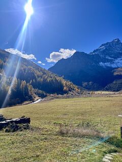 Foto de Lars Fluetsch a lo largo del recorrido
