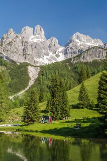 Almsee und Bischofsmütze Filzmoos