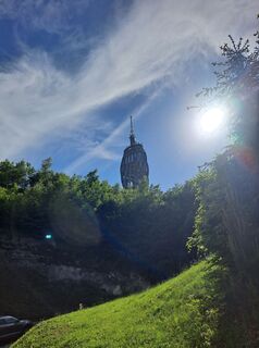 Foto von Ian Callaghan entlang der Tour