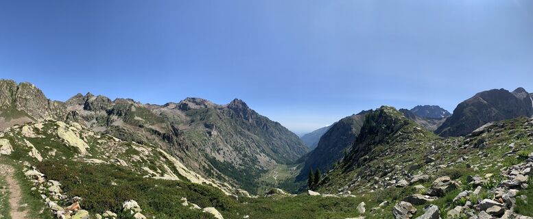 Photo de Toni Lerda le long du parcours