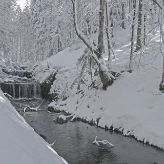 Traumhafte Schneelandschaft in Inzell