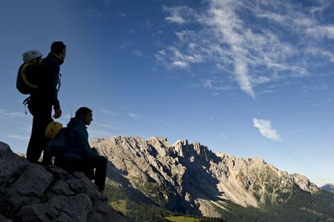 Ausblick zum Latemar