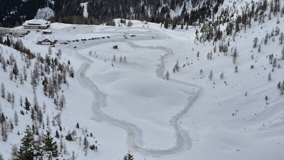 Foto von Günter Smole entlang der Tour