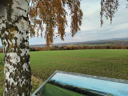 Foto von Marga entlang der Tour