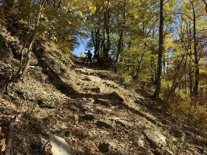 Photo de Peter Zbončák le long du parcours