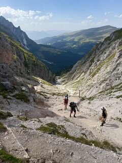 Photo de Mirko Ophoff le long du parcours