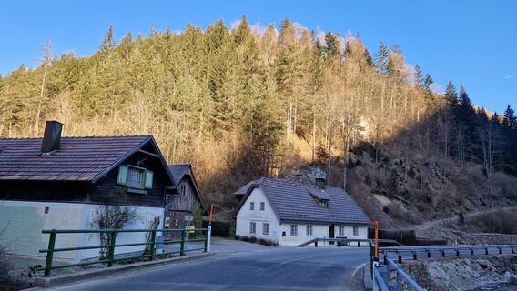 Zdjęcie z Ernst Brezina wzdłuż trasy