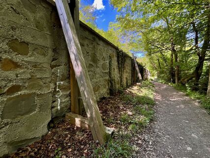 Foto von Sonja Huter entlang der Tour