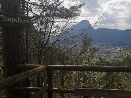 Foto von Brigitte Rottmann entlang der Tour