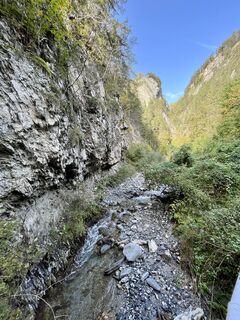 Foto von Nicole Hundertmark entlang der Tour