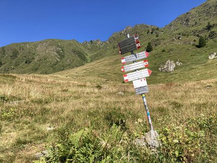 Foto von Marilena Locatelli entlang der Tour