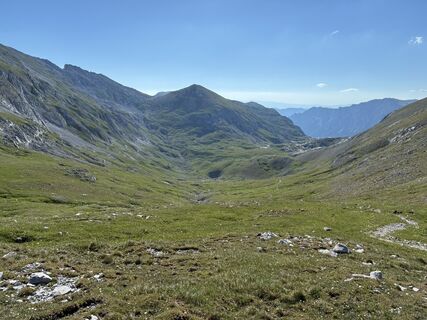 Photo de Luciano le long du parcours