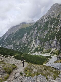 Fotografia z Carla Steegs na trase
