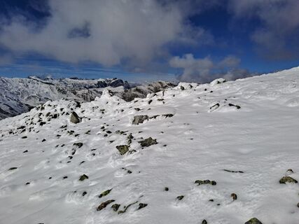 Foto von Elisabeth Thaler entlang der Tour