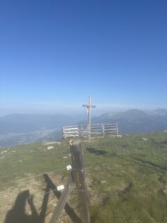 Foto von Burgi Krammer entlang der Tour