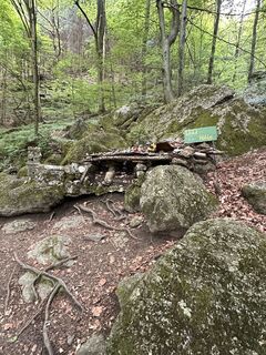 Photo de Babs Holz le long du parcours